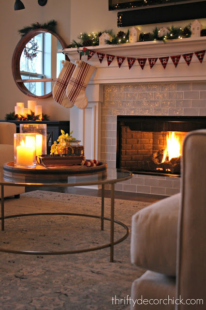 A tour of our (new!) Christmas home from Thrifty Decor Chick