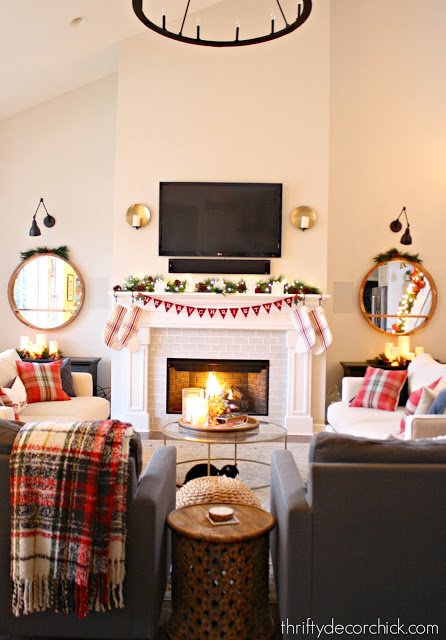 A tour of our (new!) Christmas home from Thrifty Decor Chick