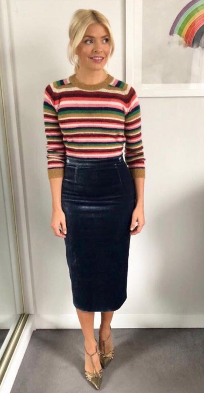 We Think This One Item Is the Secret to Holly Willoughby's Cheery Style