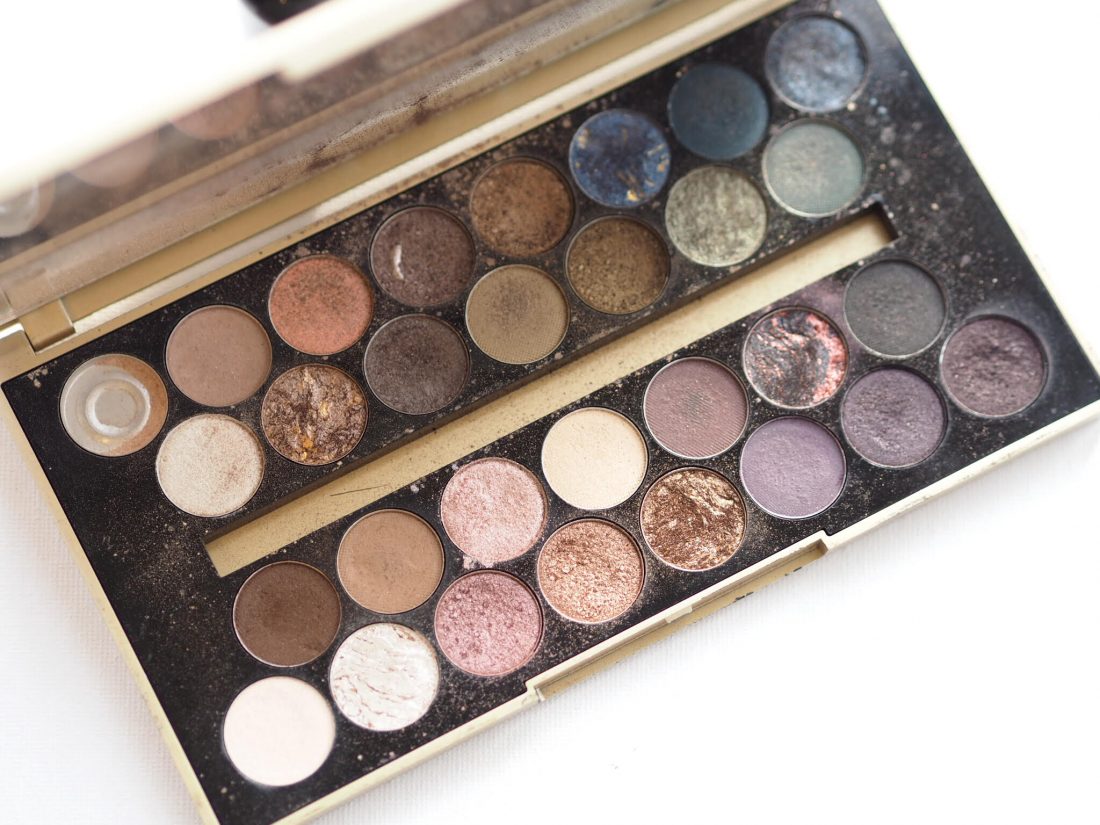 Most Used Palettes of 2017 / British Beauty Blogger