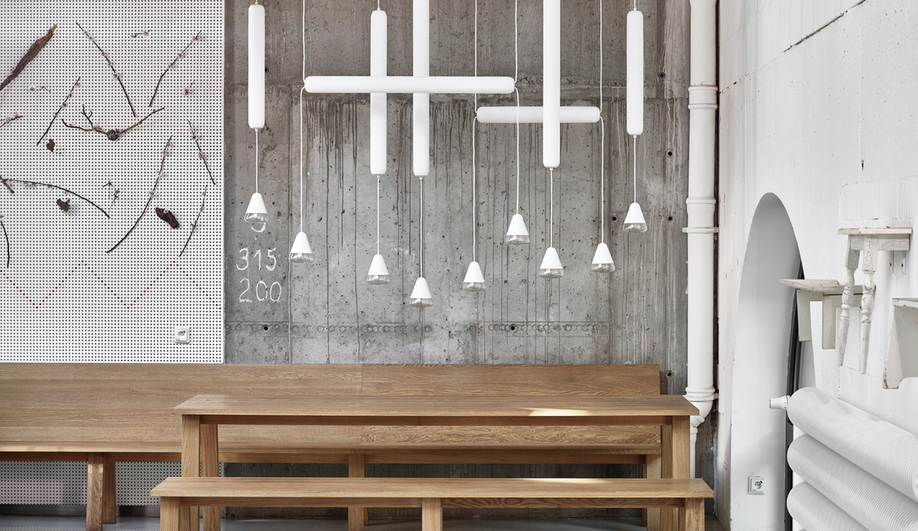 Lucie Koldova Plays With Light for Das Haus at IMM Cologne