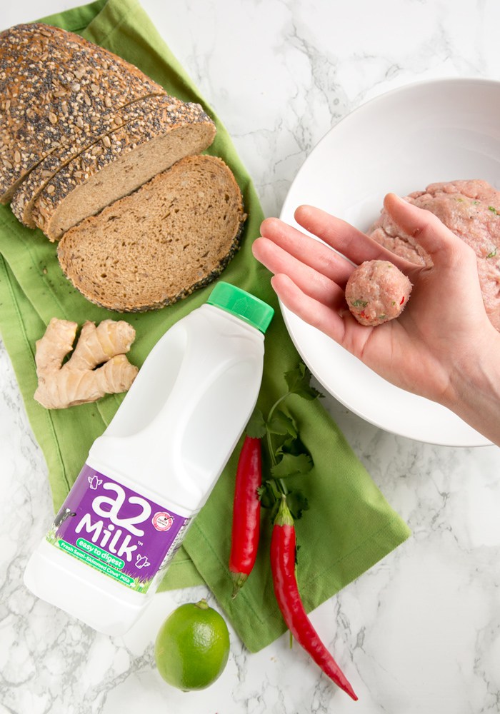 Thai Turkey Meatball Soup – The Petite Cook