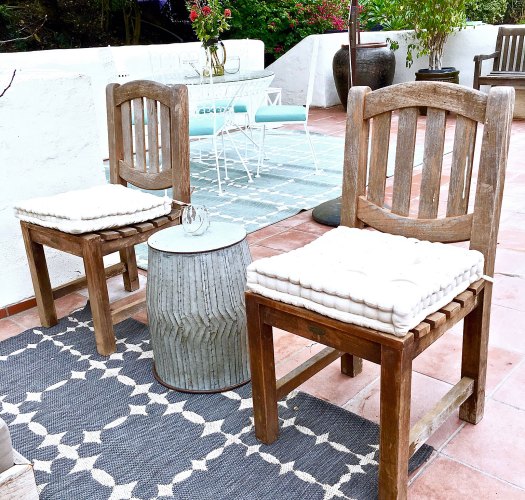 Upper Patio & Outdoor Furniture Makeover