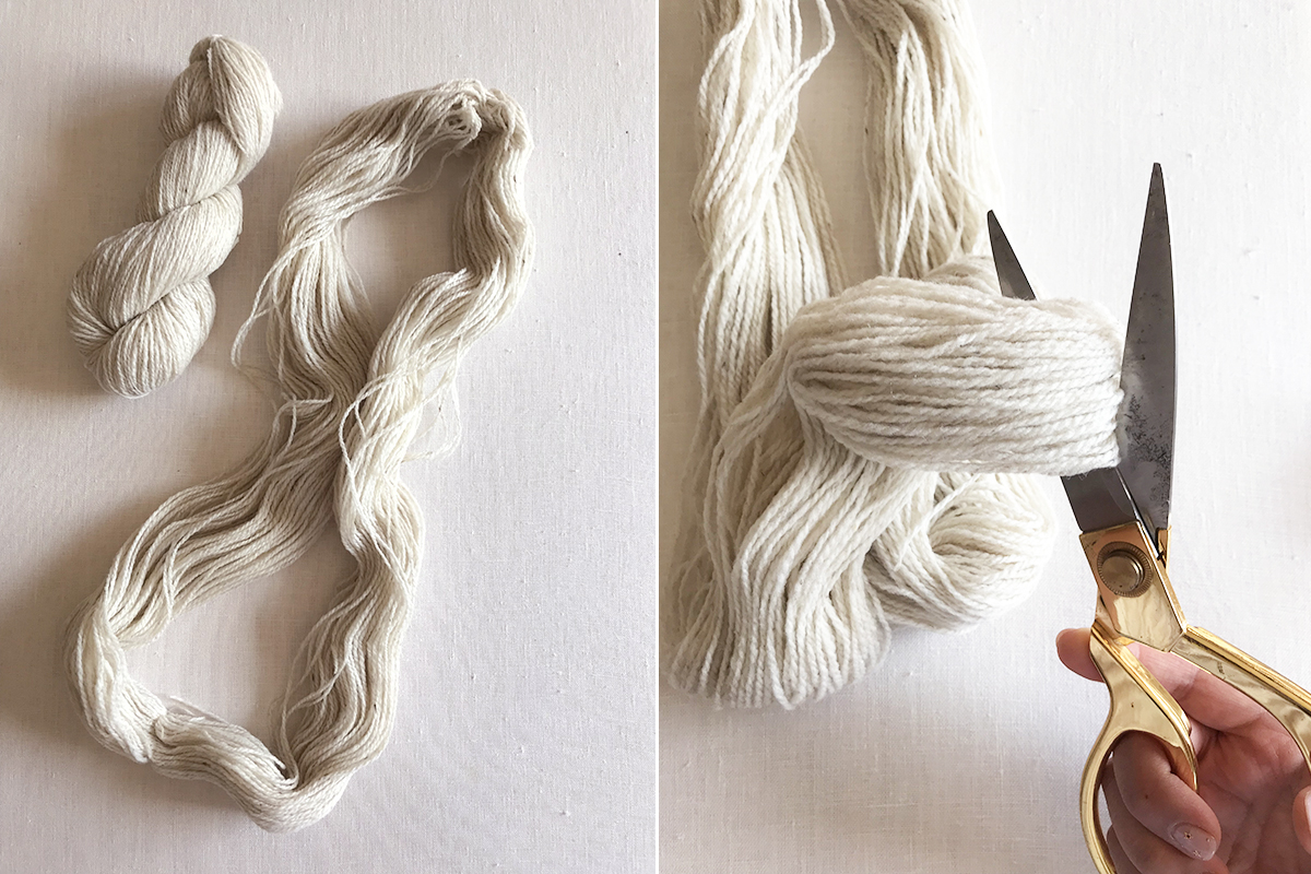 DIY Latch Hook Wall Hanging