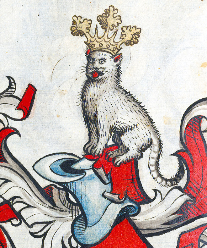 Check out Ugly Medieval Paintings of Cats, it looks like the medieval painters never laid eyes on a cat.