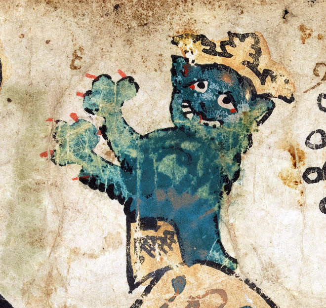 Check out Ugly Medieval Paintings of Cats, it looks like the medieval painters never laid eyes on a cat.
