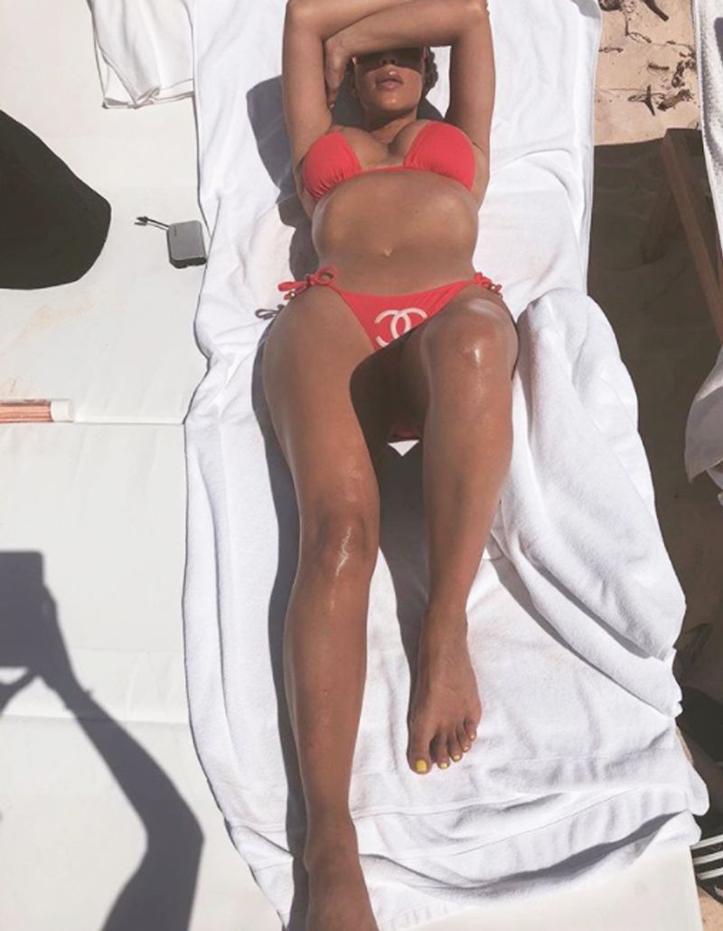 The Kardashians Just Hit the Beach in Swimwear We Could Actually All Wear