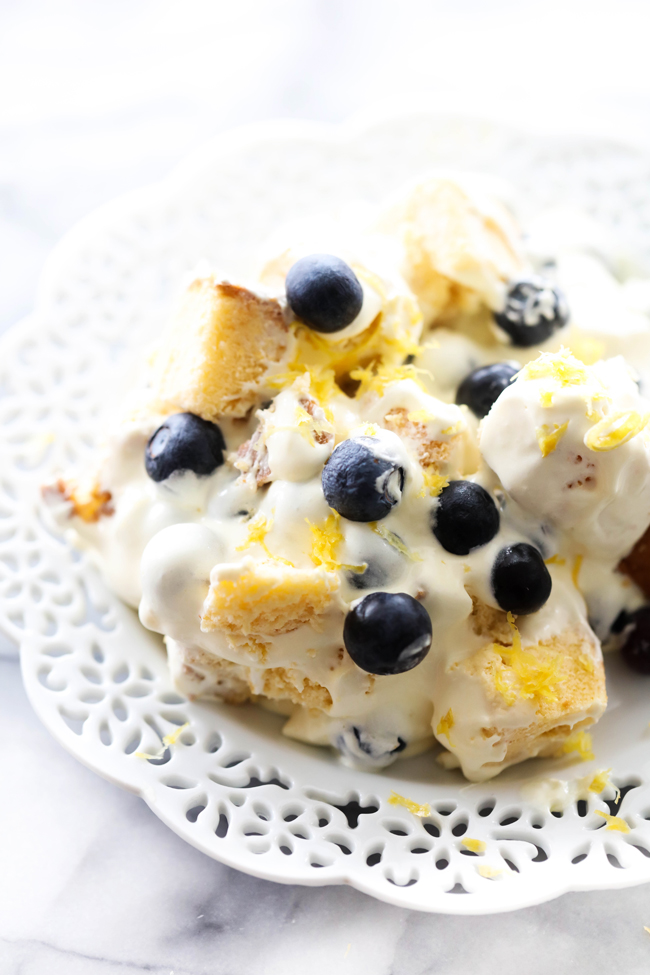 Lemon Blueberry Trifle – Chef in Training
