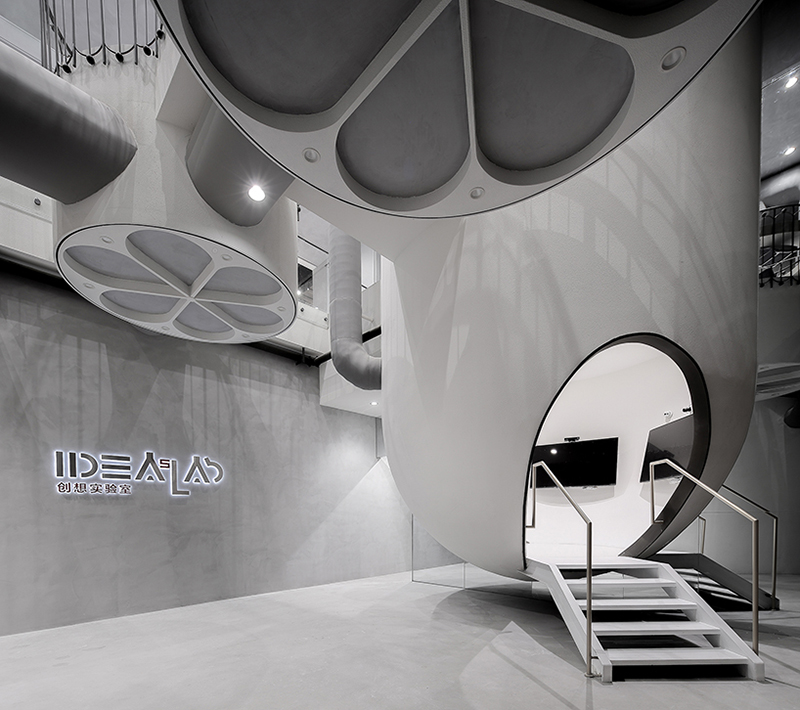 A fusion of the Industrial Age and the Age of Technology in Ideas Lab, China