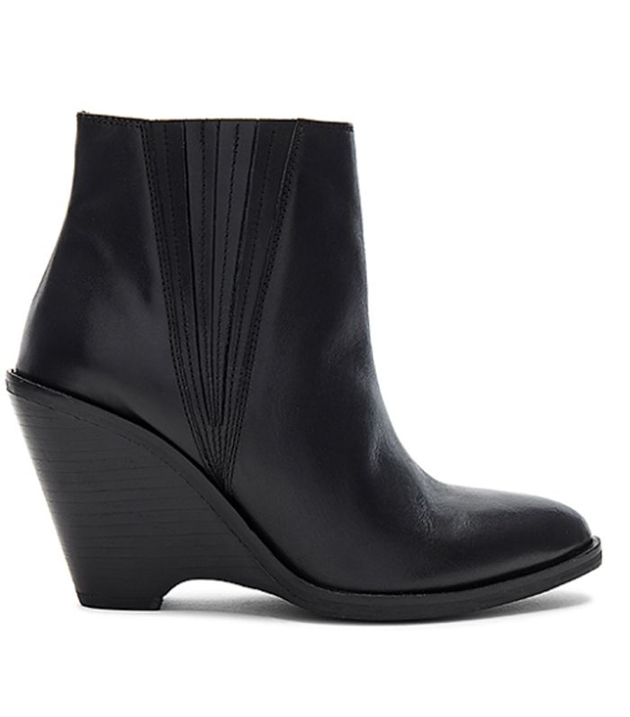 Ashley Olsen Just Made Wedge Ankle Boots Cool Again
