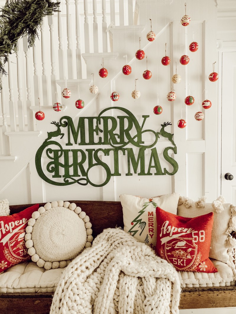 DIY Christmas Gallery Wall