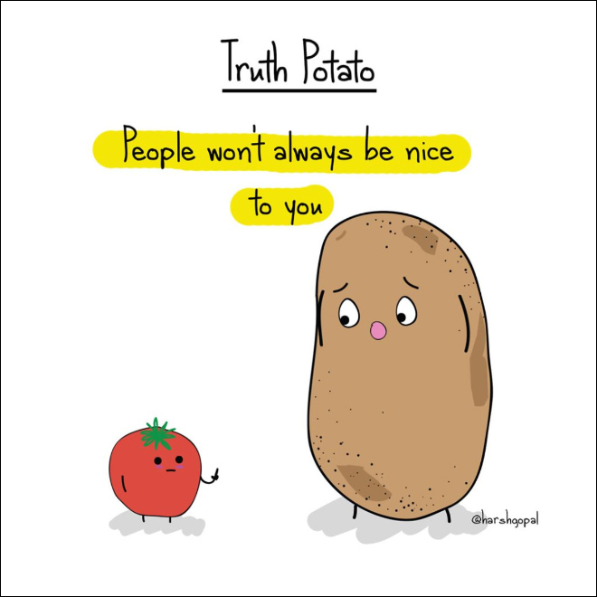 Little Funny Truth Potato!