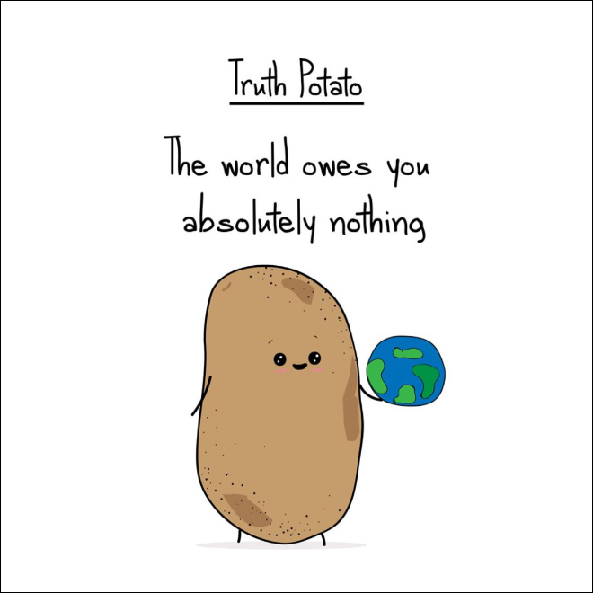 Little Funny Truth Potato!