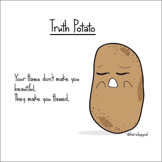 Little Funny Truth Potato!