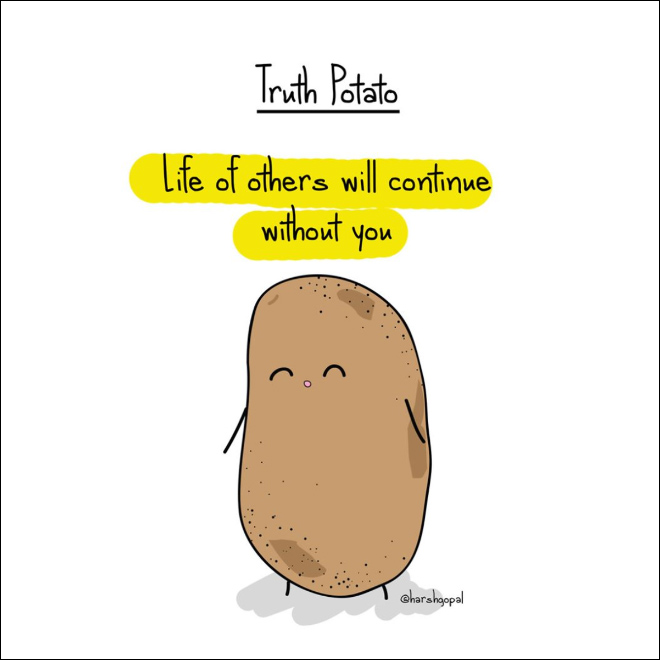 Little Funny Truth Potato!