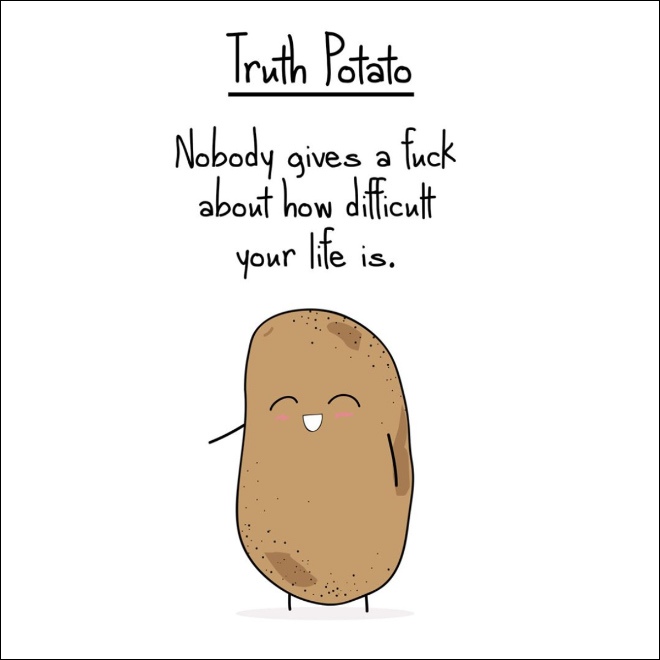 Little Funny Truth Potato!