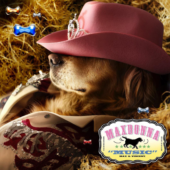 Maxdonna! Don’t Miss Madonna’s Inspired Iconic Photos With Photographer’s Dog