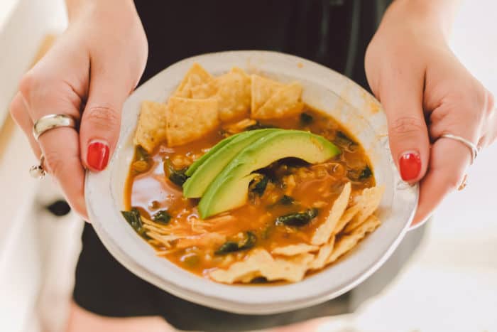 WOW! Healthy Instant Pot Chicken Tortilla Soup Recipe