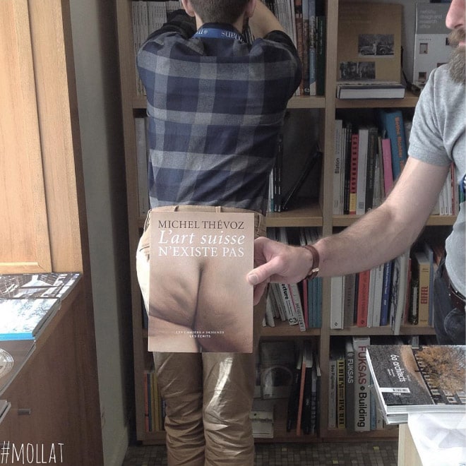 French Bookstore Librairie Mollat Customers Strategically Posing With Perfectly Matching Book Covers