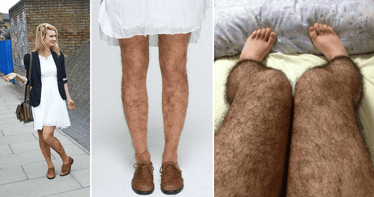 Hilarious Hairy Stockings Will Save You From Maniacs!