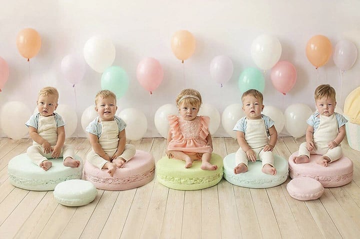 A Happy Story About A Princess And Her Four Princes.