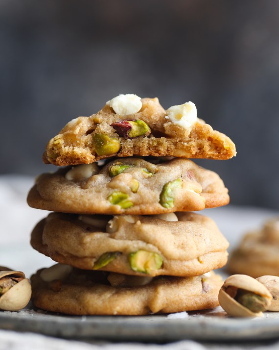 Salted Honey Pistachio Cookies – Cookies and Cups