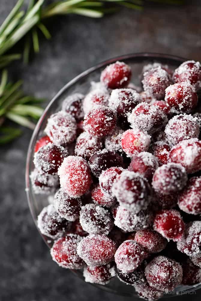 Sugared Cranberries Recipe