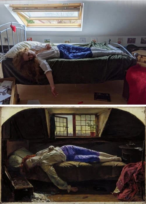 Museum challenges its followers to parody a famous art work and the result is hilarious